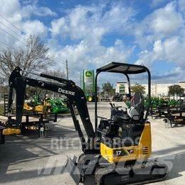 John Deere 17 P Мини екскаватори < 7 т