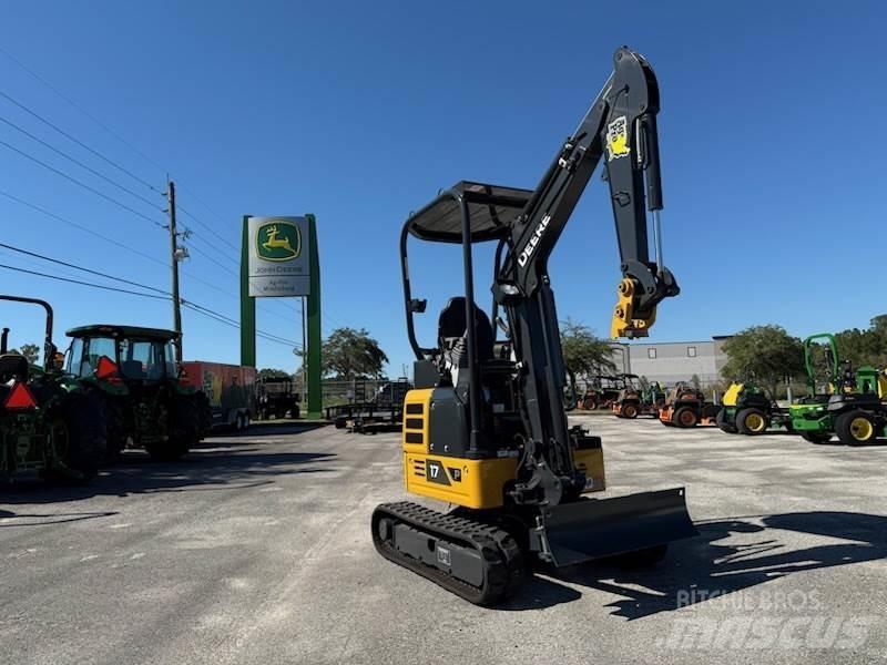 John Deere 17 P Мини екскаватори < 7 т
