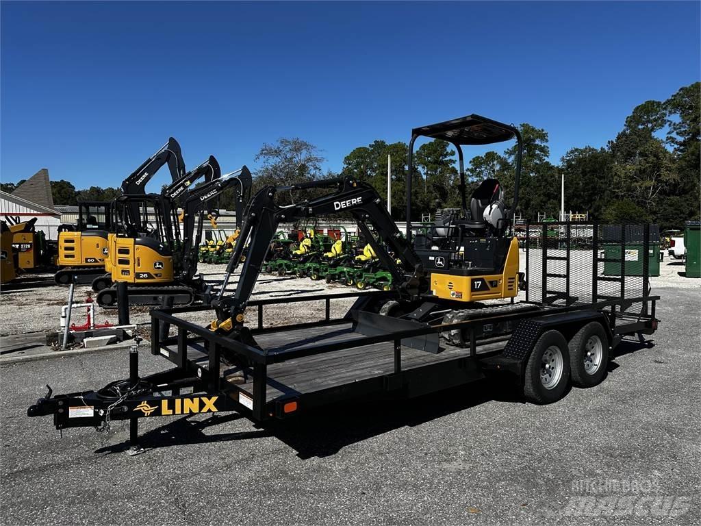 John Deere 17 P Мини екскаватори < 7 т