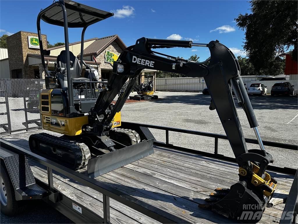 John Deere 17 P Мини екскаватори < 7 т