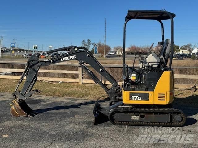 John Deere 17G Мини екскаватори < 7 т