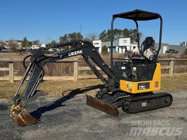 John Deere 17G Мини екскаватори < 7 т