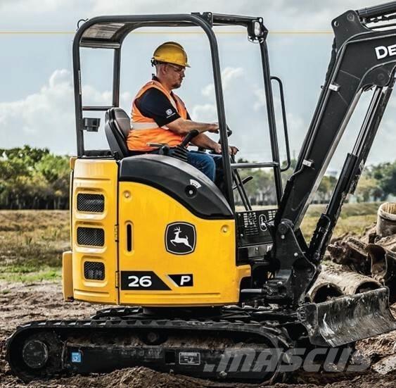 John Deere 26 P Мини екскаватори < 7 т