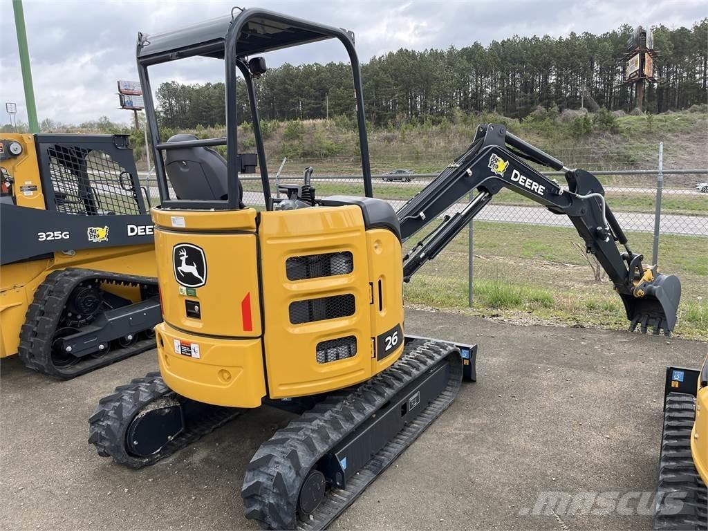 John Deere 26 P Мини екскаватори < 7 т