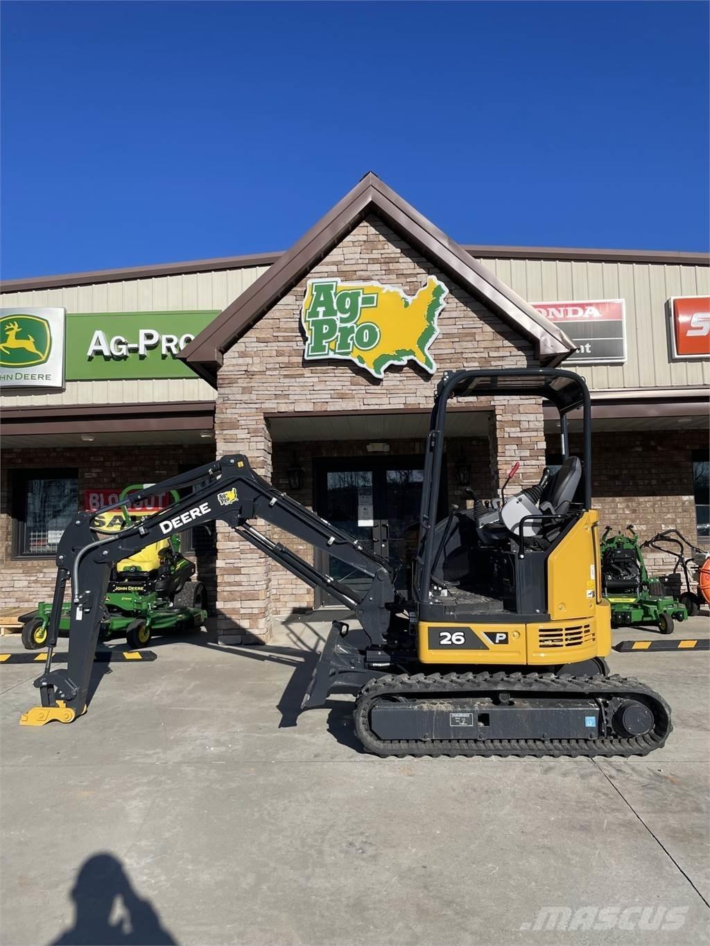 John Deere 26 P Мини екскаватори < 7 т