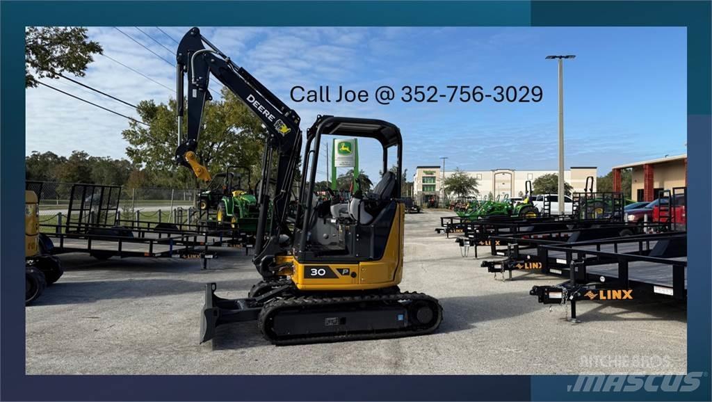 John Deere 30 P Мини екскаватори < 7 т