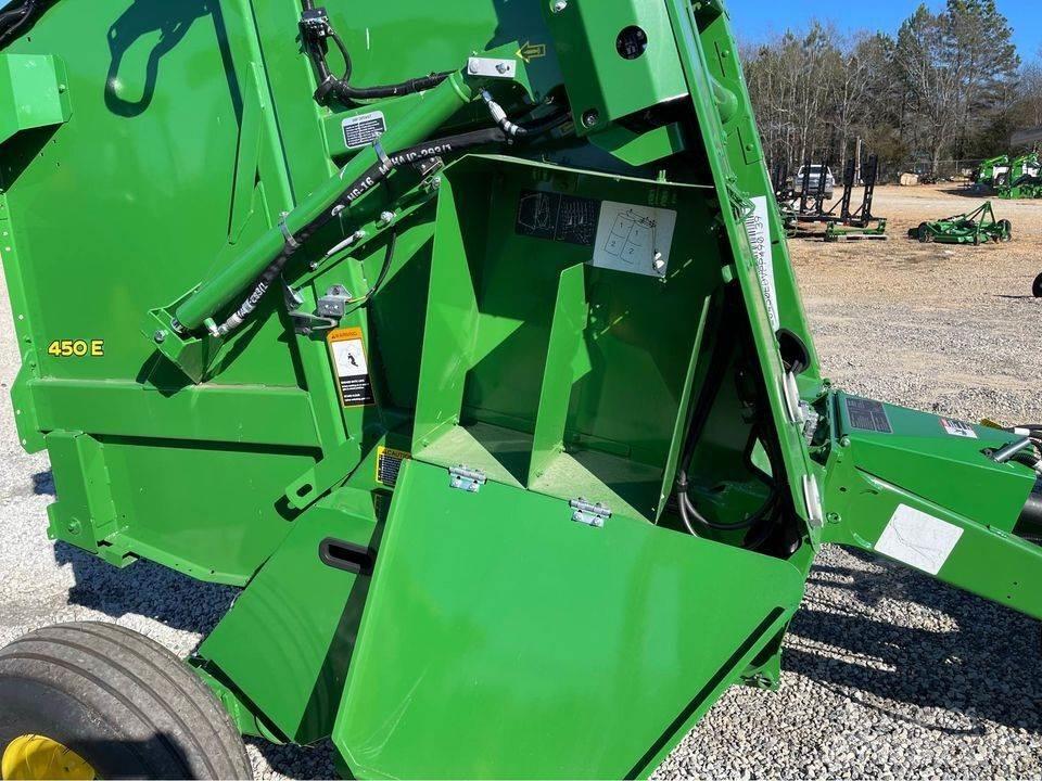 John Deere 450E Сламопреси за кръгли бали
