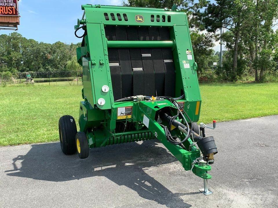 John Deere 450E Сламопреси за кръгли бали
