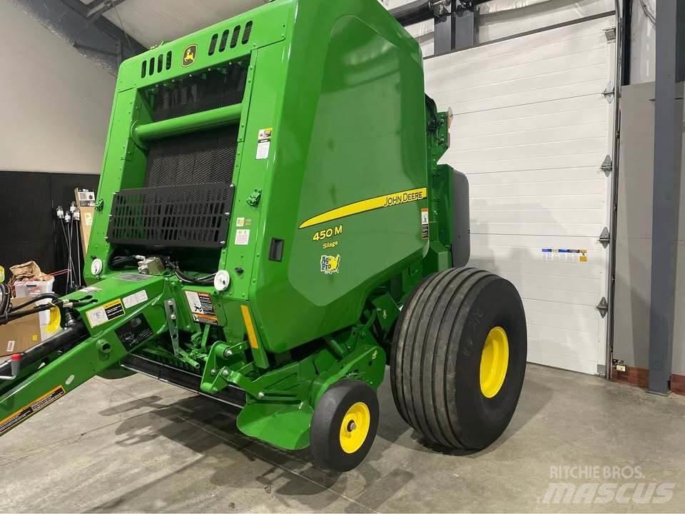 John Deere 450M Сламопреси за кръгли бали
