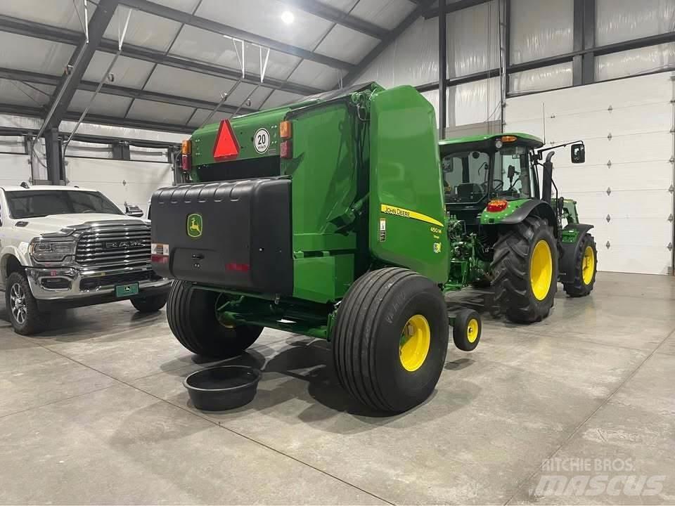 John Deere 450M Сламопреси за кръгли бали
