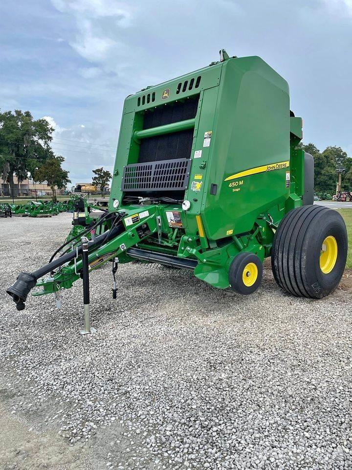 John Deere 450M Сламопреси за кръгли бали
