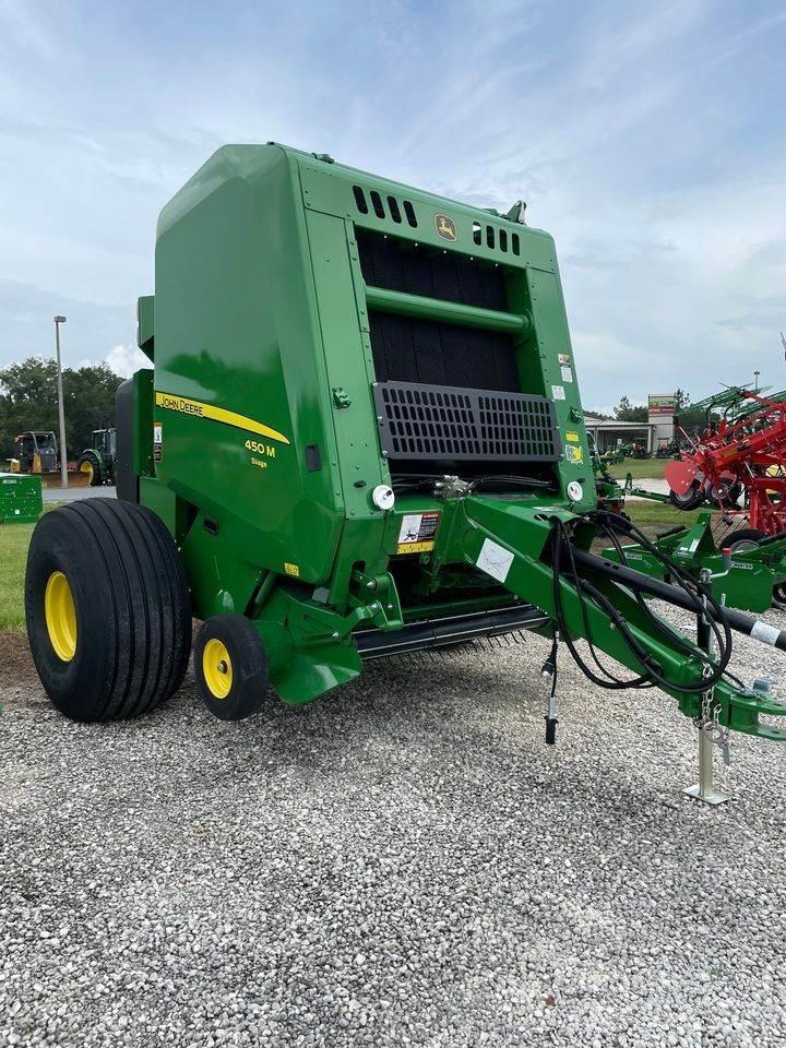 John Deere 450M Сламопреси за кръгли бали
