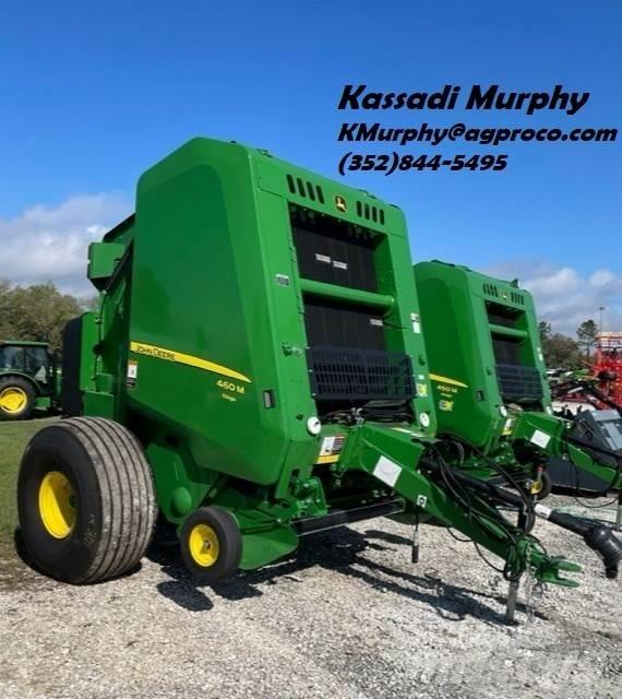 John Deere 460M Сламопреси за кръгли бали
