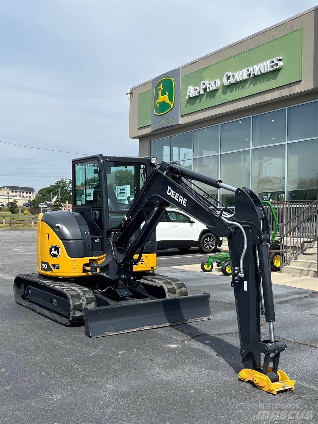 John Deere 50 P Мини екскаватори < 7 т