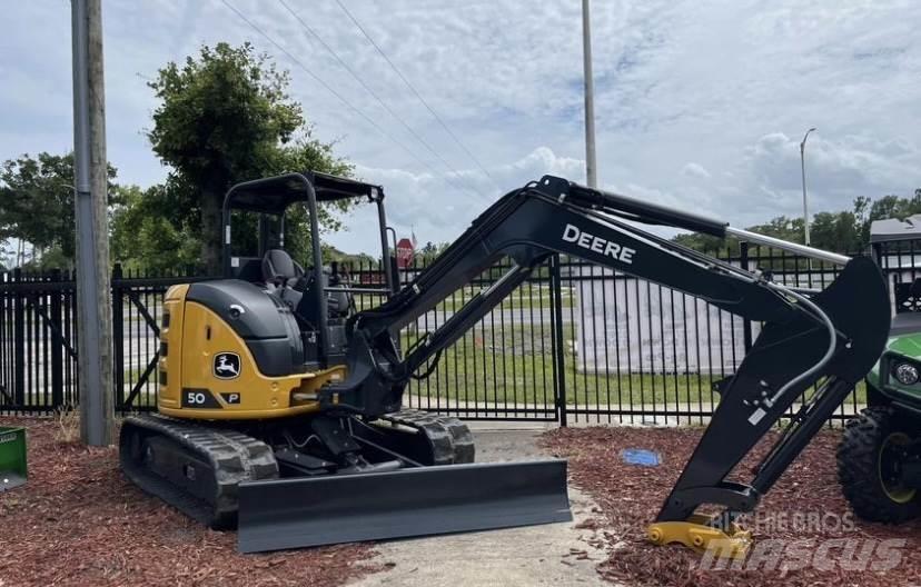 John Deere 50 P Мини екскаватори < 7 т