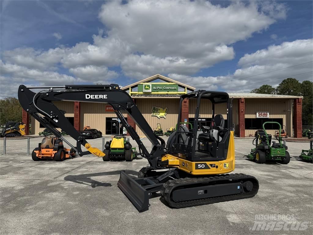 John Deere 50 P Мини екскаватори < 7 т