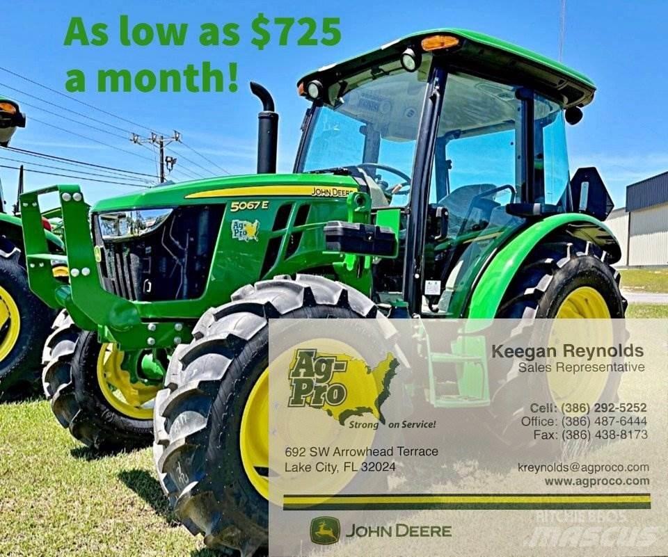 John Deere 5067E Трактори