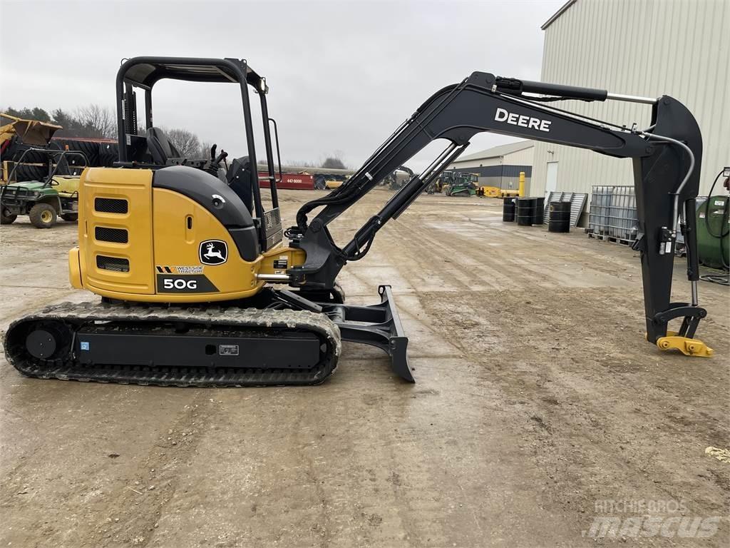 John Deere 50G Мини екскаватори < 7 т