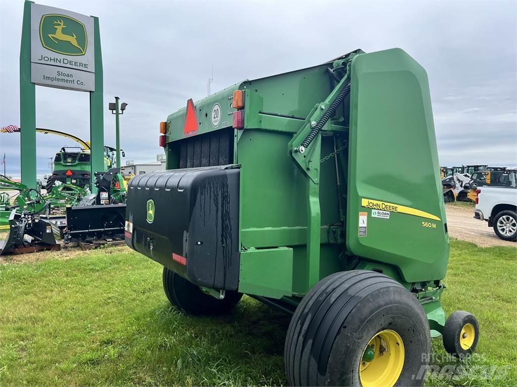 John Deere 560M Сламопреси за кръгли бали
