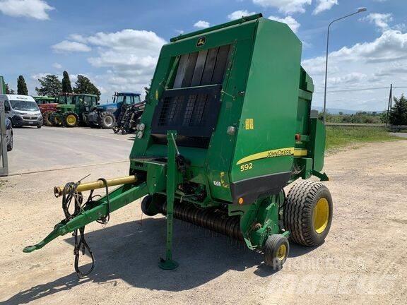 John Deere 592 Сламопреси за кръгли бали

