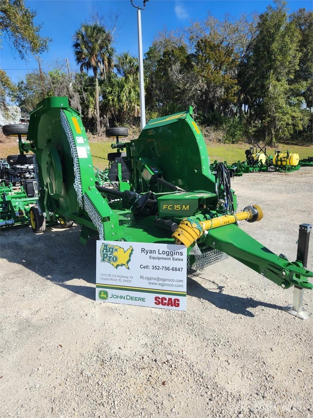 John Deere FC15M Резачки за бали, резачки и машини за отмотаване на бали