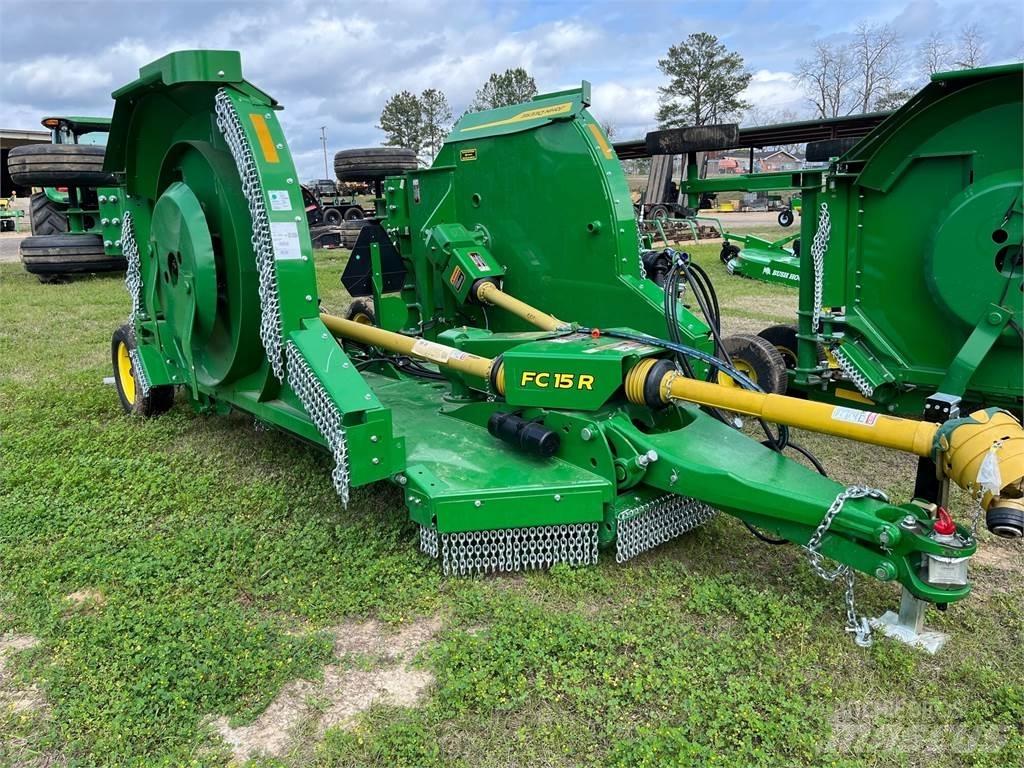 John Deere FC15R Резачки за бали, резачки и машини за отмотаване на бали