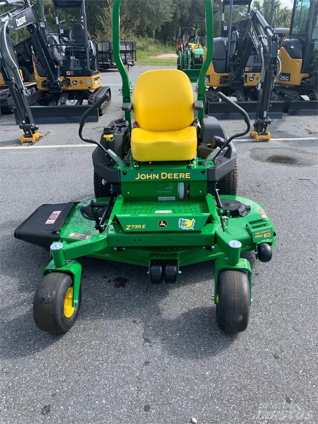 John Deere Z735E Косачки без радиус на завъртане
