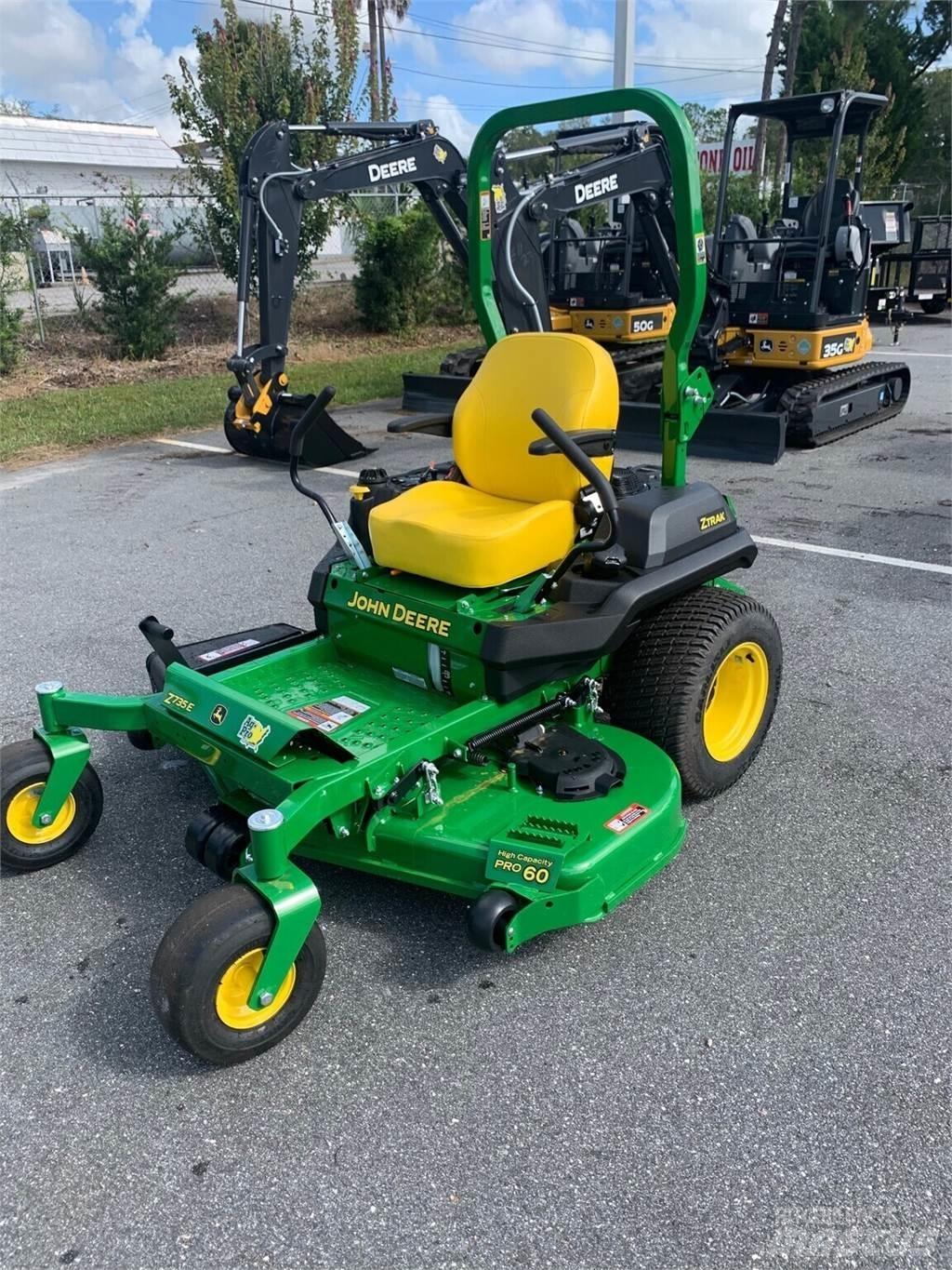 John Deere Z735E Косачки без радиус на завъртане