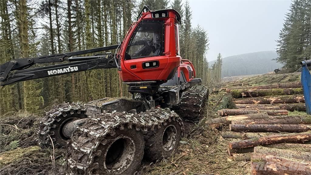 Komatsu 931XC Харвестери
