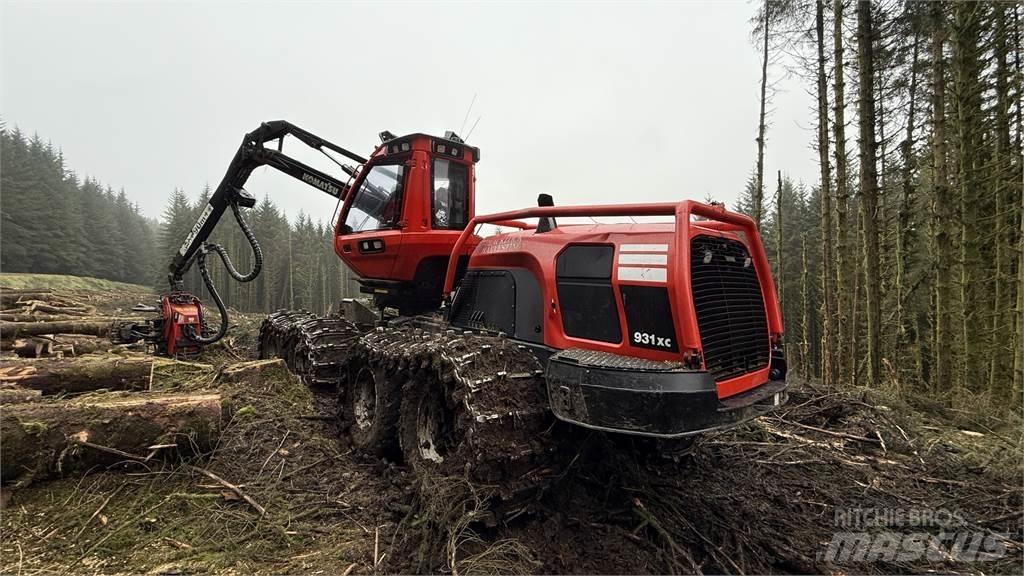Komatsu 931XC Харвестери
