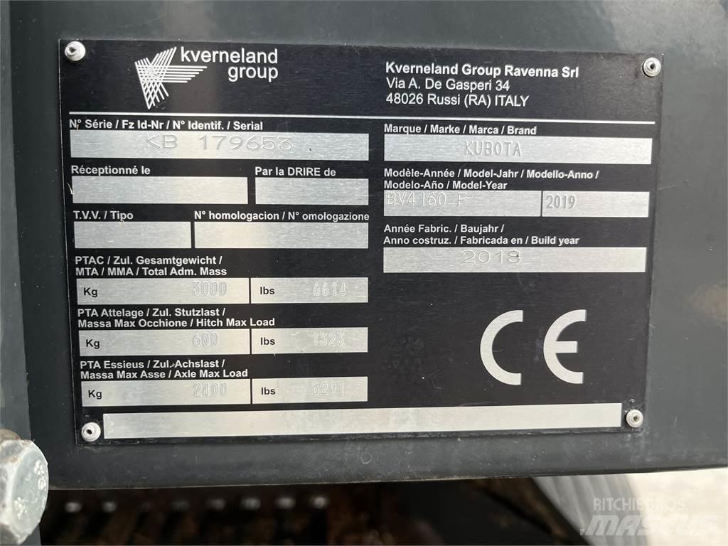Kubota BV4160E Сламопреси за кръгли бали
