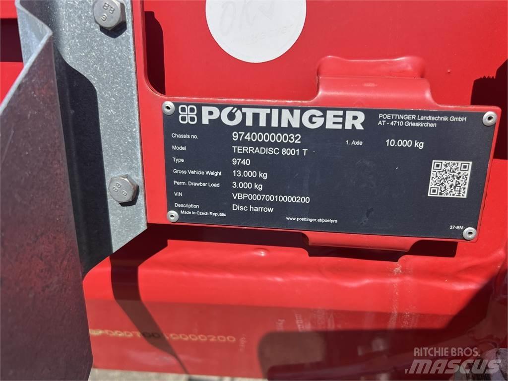 Pöttinger 8001t Дискови брани