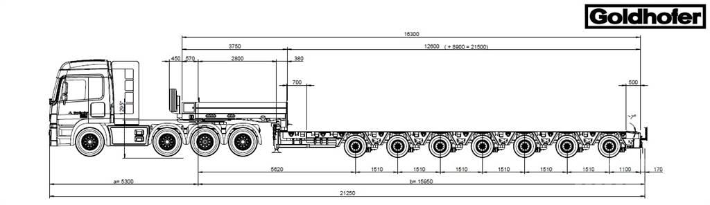 Goldhofer MPA 7 Нискотоварни полуремаркета
