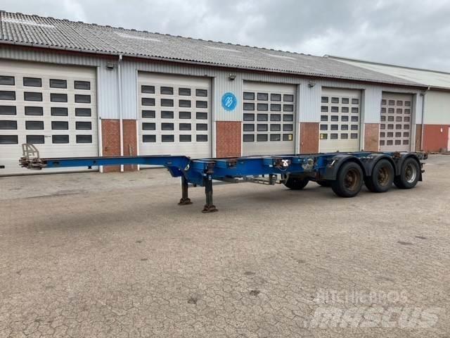 Schmitz Container Скелетни полуремаркета
