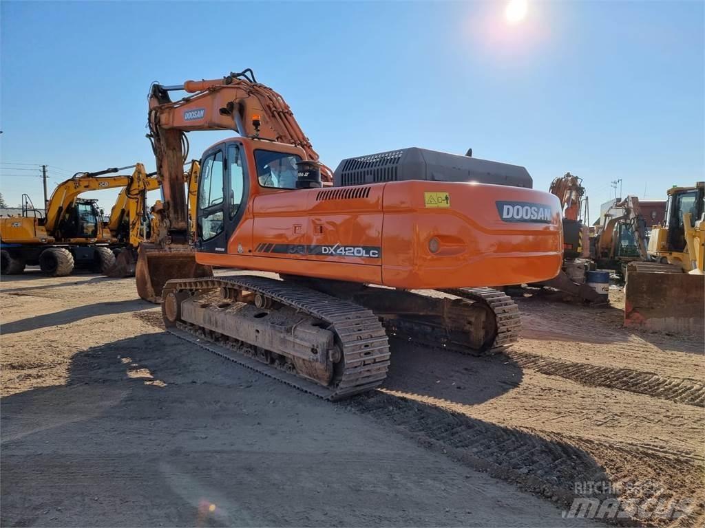 Doosan DX420LC Верижен екскаватор