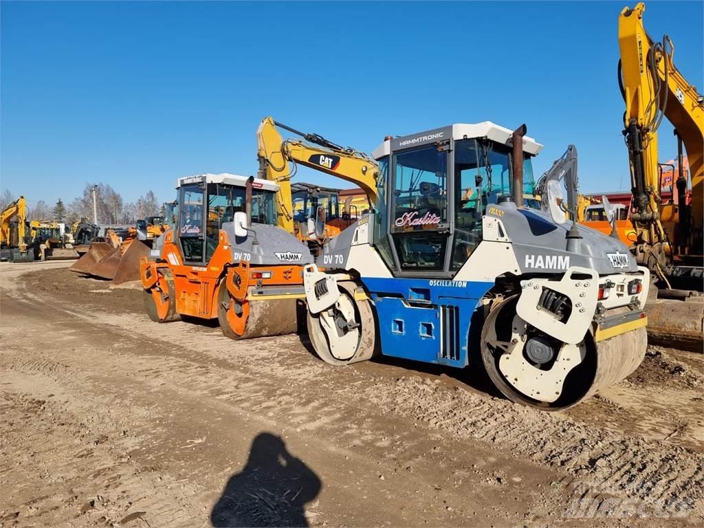 Hamm DV70V0 Двойни барабанни ролки
