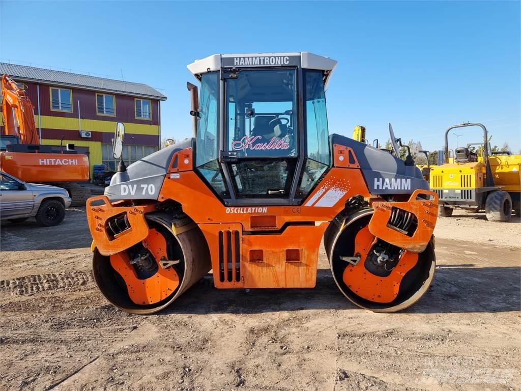 Hamm DV70V0 Двойни барабанни ролки
