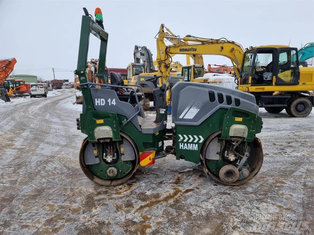 Hamm HD14W Двойни барабанни ролки
