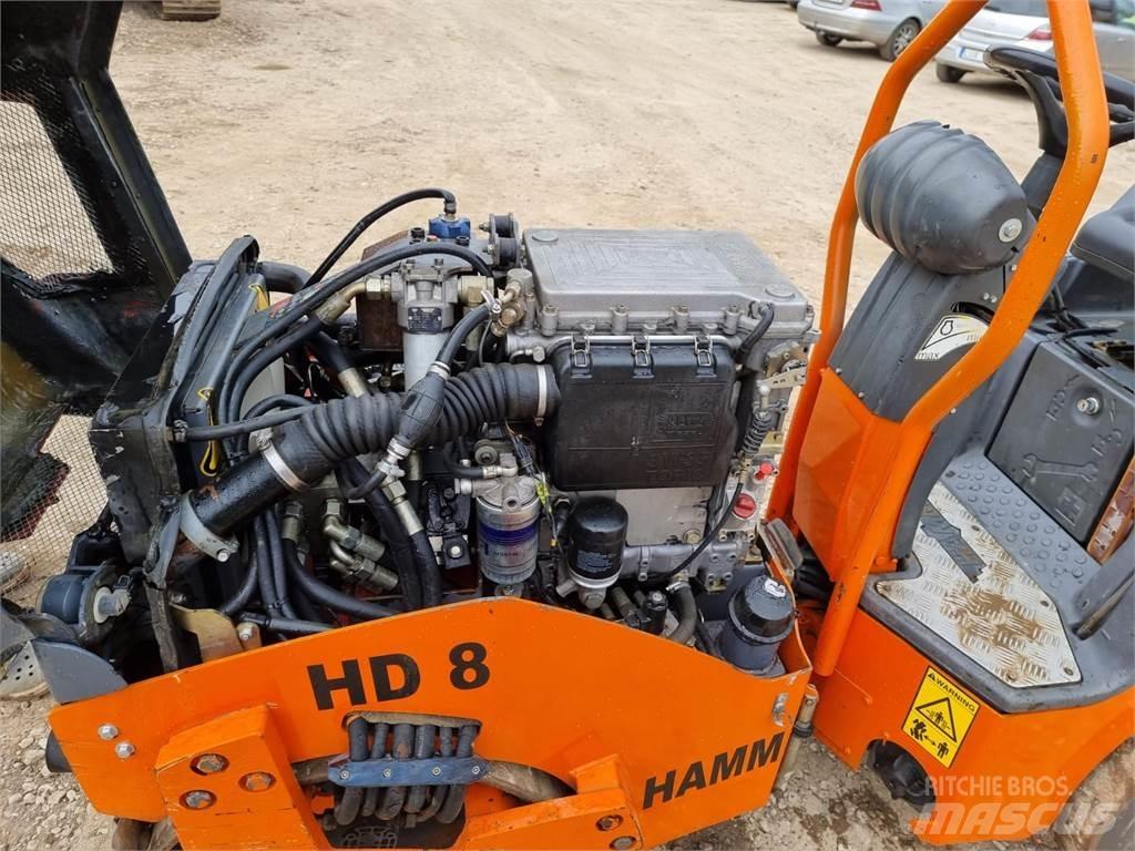 Hamm HD8VV Двойни барабанни ролки
