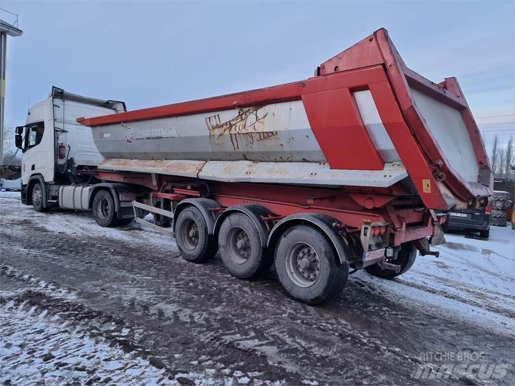 Krone ISTRAIL Полуремаркета със скипов подемник