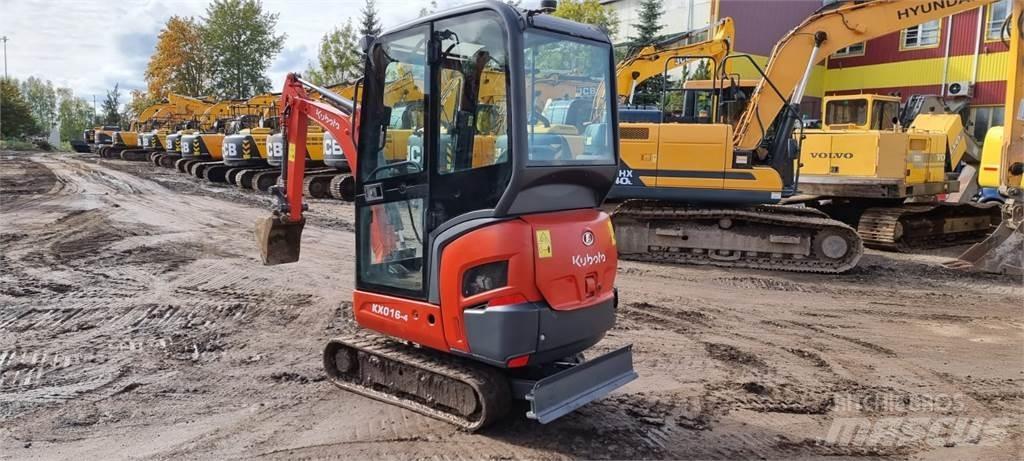 Kubota KX 016-4 Мини екскаватори < 7 т