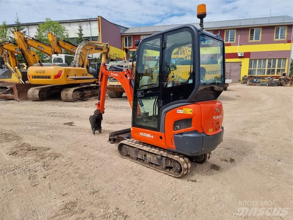 Kubota KX 018-4 Мини екскаватори < 7 т