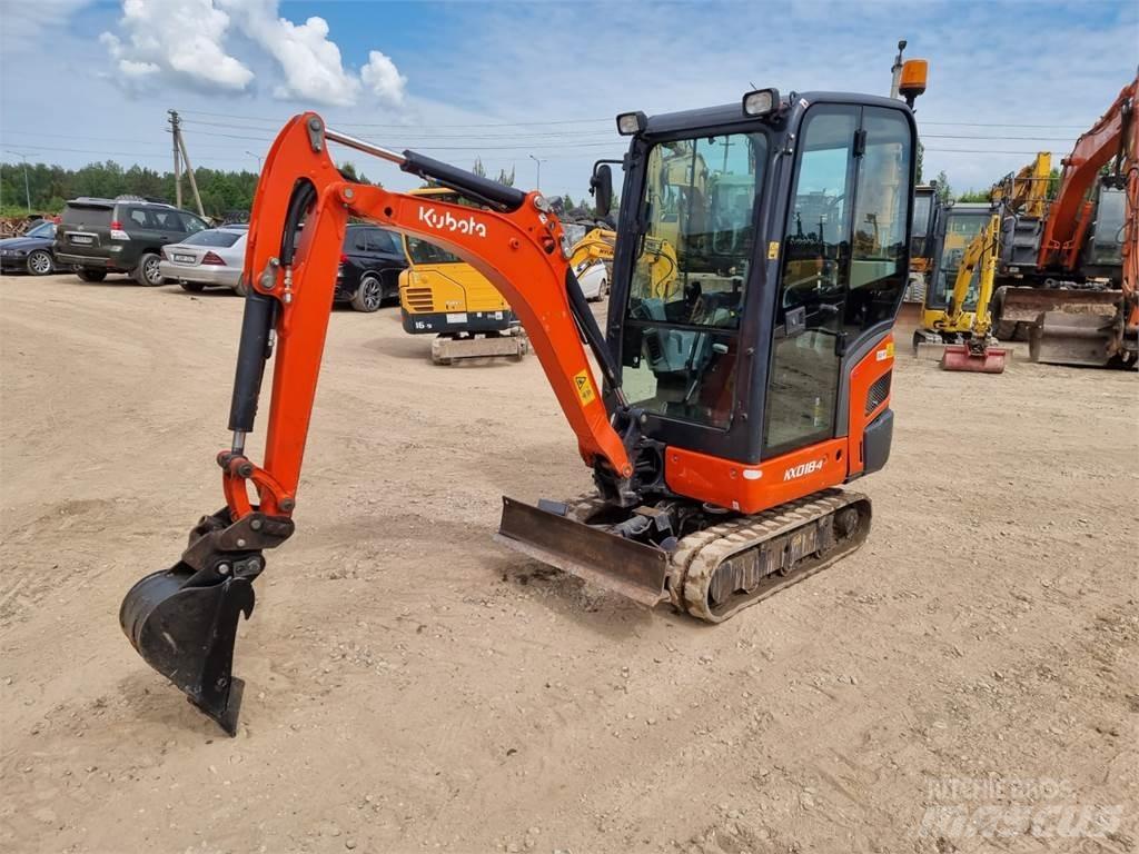 Kubota KX 018-4 Мини екскаватори < 7 т