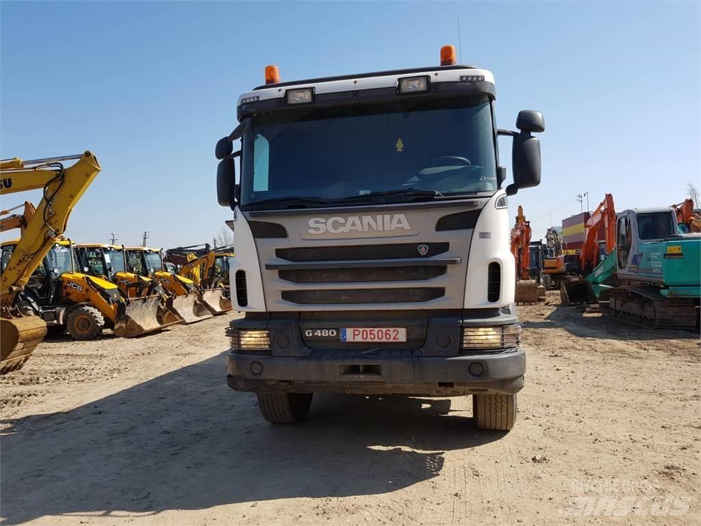 Scania G480 8x4 Камиони със скипов подемник