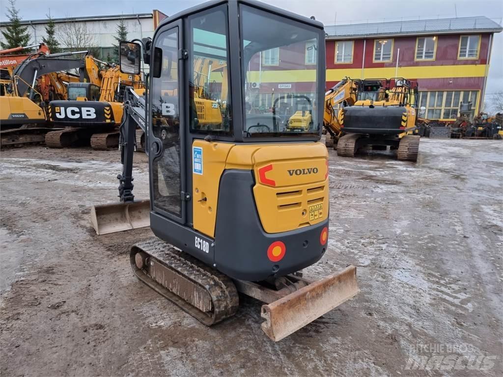 Volvo EC18D Мини екскаватори < 7 т