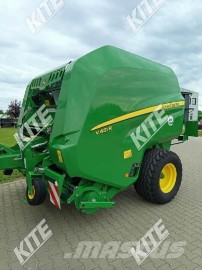 John Deere V451R Сламопреси за кръгли бали
