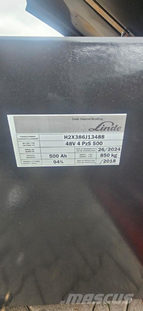 Linde E 14-02 Електрически вилични кари-повдигачи