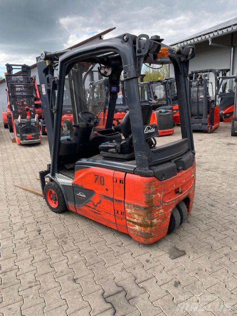 Linde E 16-02 Електрически вилични кари-повдигачи