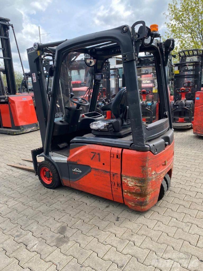 Linde E 16-02 Електрически вилични кари-повдигачи