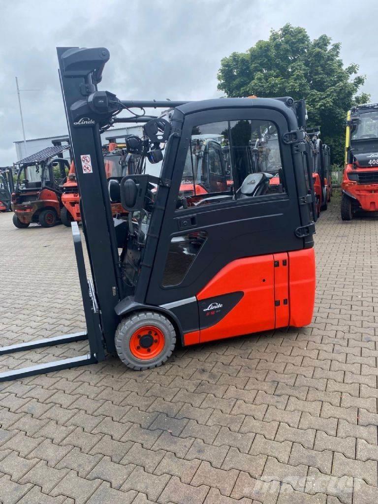 Linde E 16-02 Електрически вилични кари-повдигачи